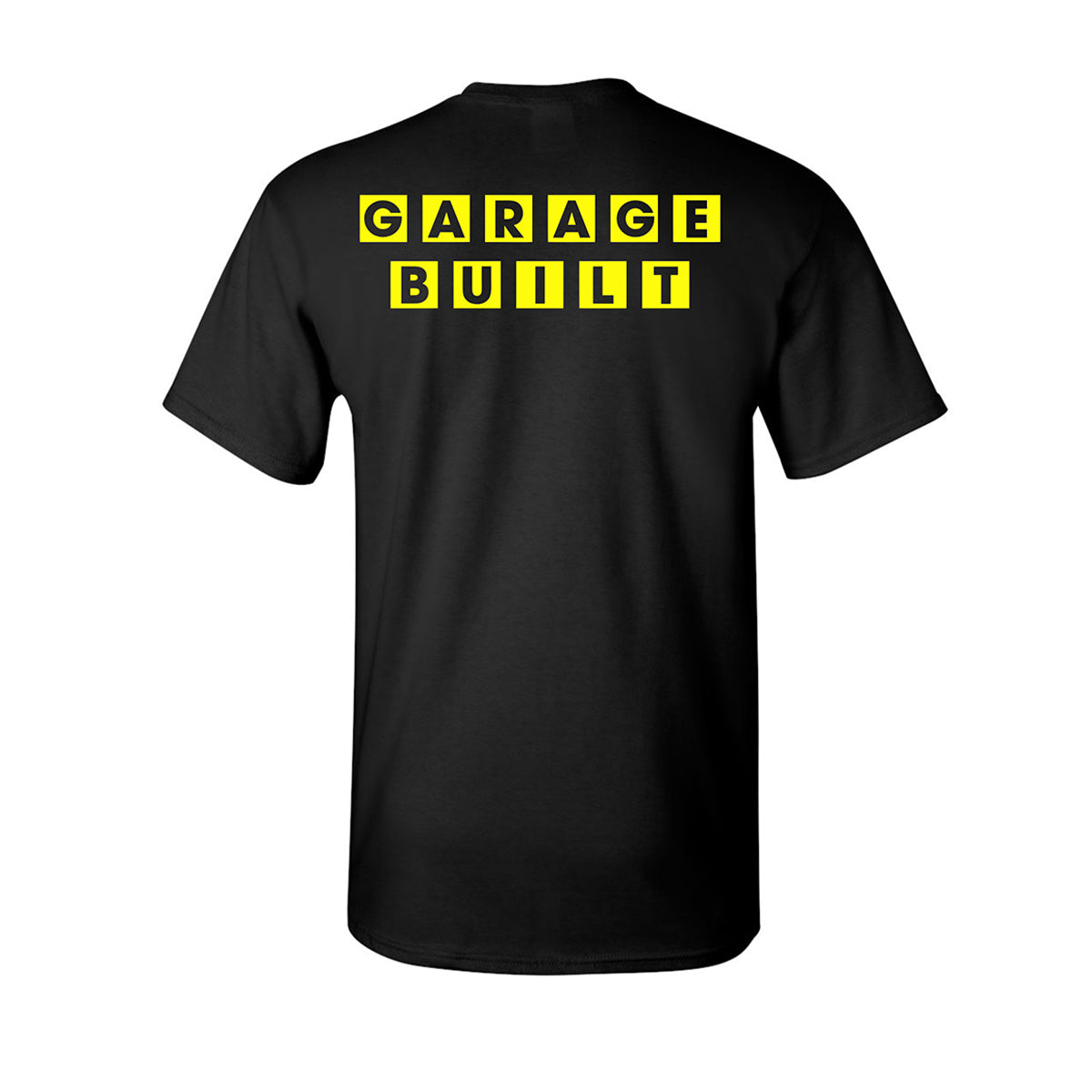 Camiseta construida en garaje - Negra